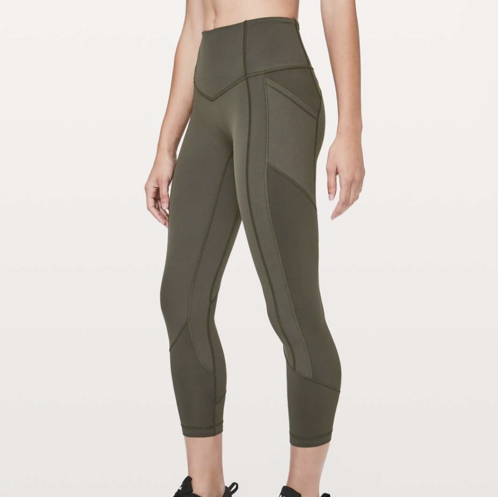 Lululemon Athletica The Right Places Crop Leggings